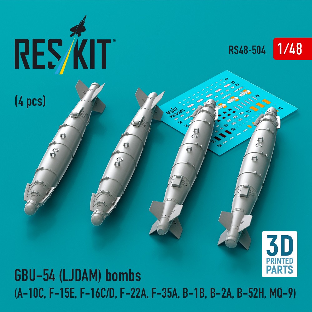 1/48 GBU-54 (LJDAM) bombs (4 pcs.)