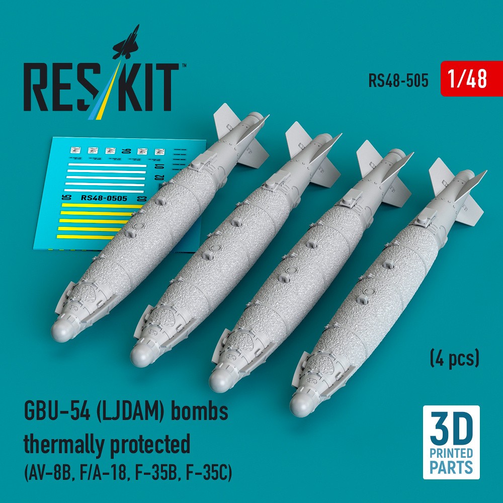 1/48 GBU-54 (LJDAM) bombs thermally prot. (4 pcs)