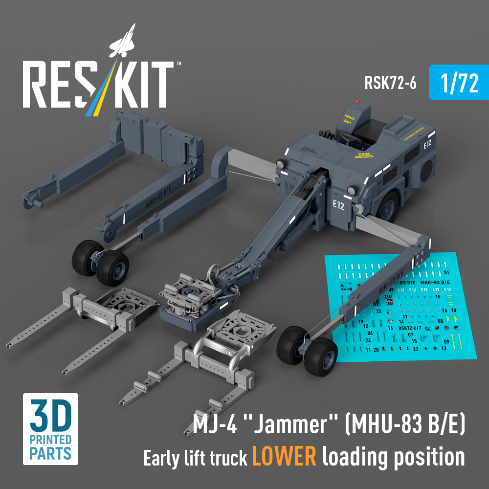 1/72 MJ-4 'Jammer' (MHU-83 B/E) Early lift LOWER