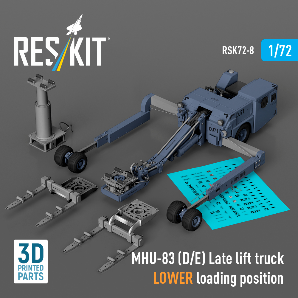 1/72 MHU-83 (D/E) Late lift truck LOWER loading p.