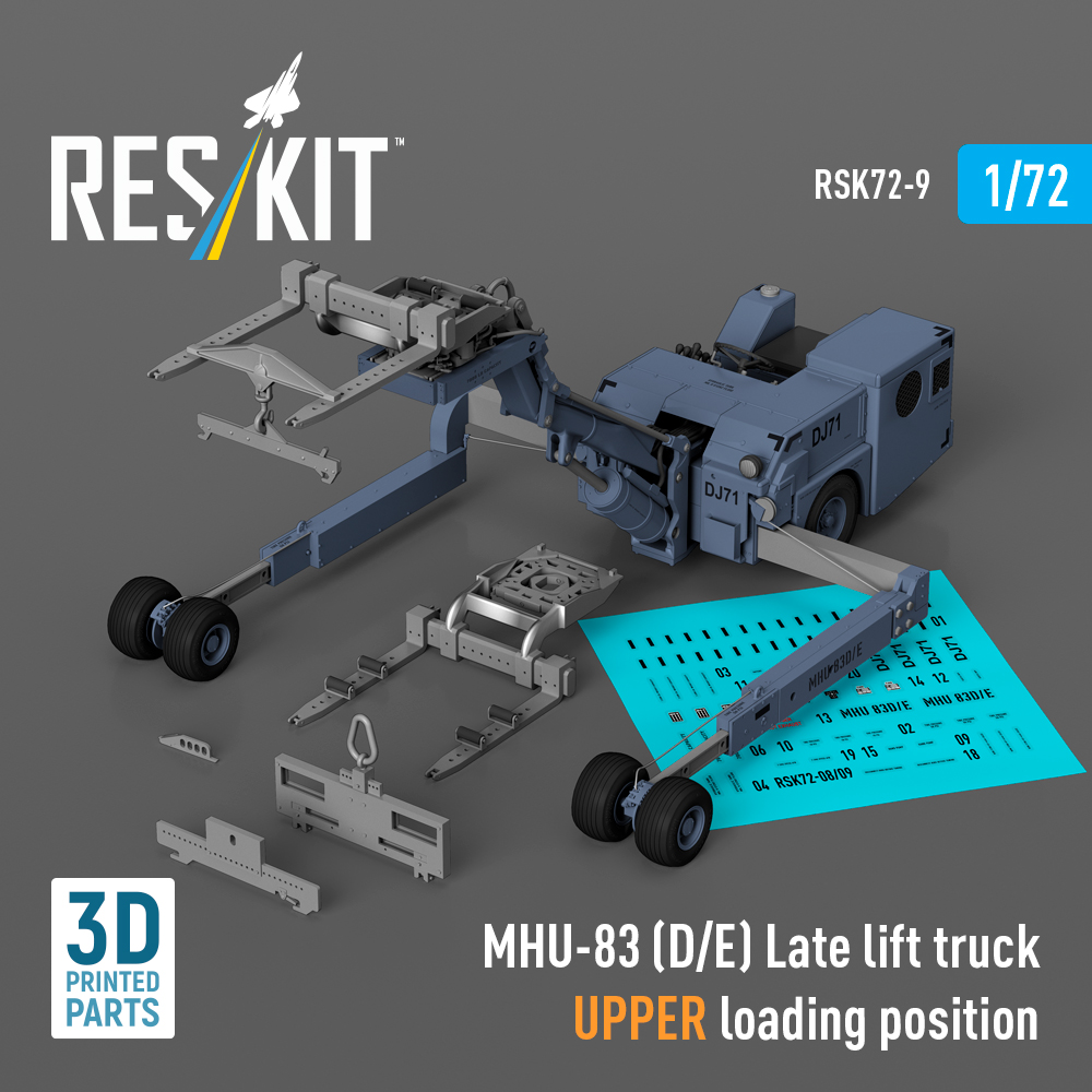1/72 MHU-83 (D/E) Late lift truck UPPER loading p.