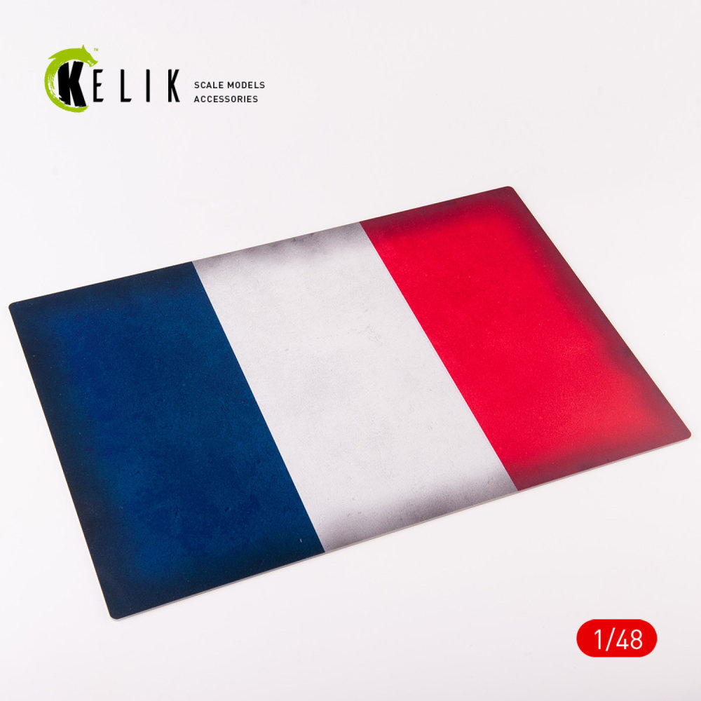 1/48 France Flag (410 x 270 mm)