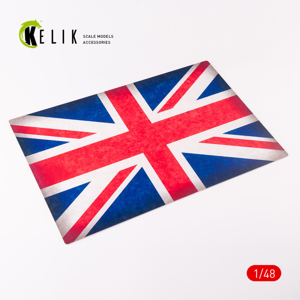 1/48 France Flag - United Kingdom Flag (410x270)