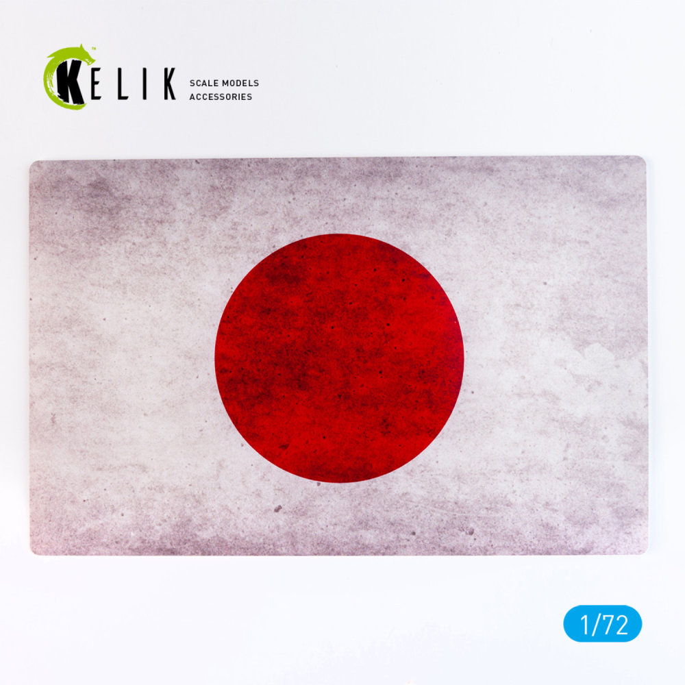 1/72 Japan Flag Base Acrylic 3 mm (280x180) 