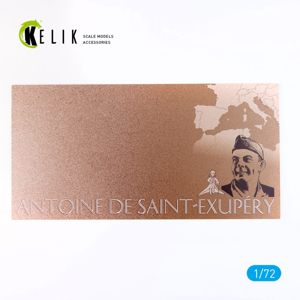 1/72 Saint-Exupery Base Acrylic 3 mm (180x357) 