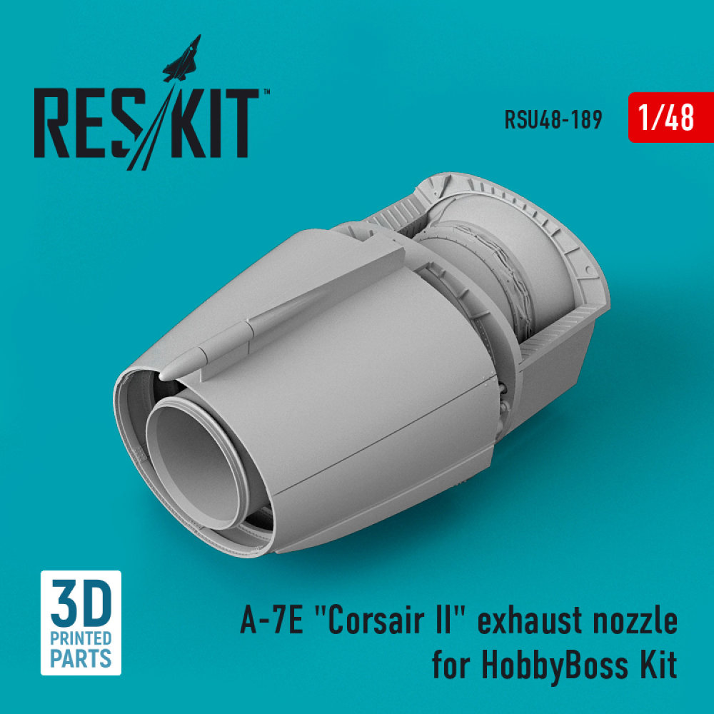 1/48 A-7 'Corsair II' exh.nozzle (HOBBYB)
