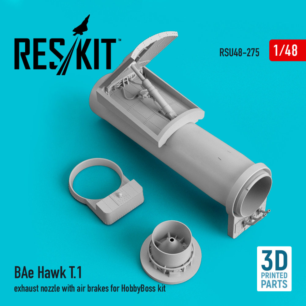 1/48 BAe Hawk T.1 exh.nozzle w/ air brakes (HOBB)