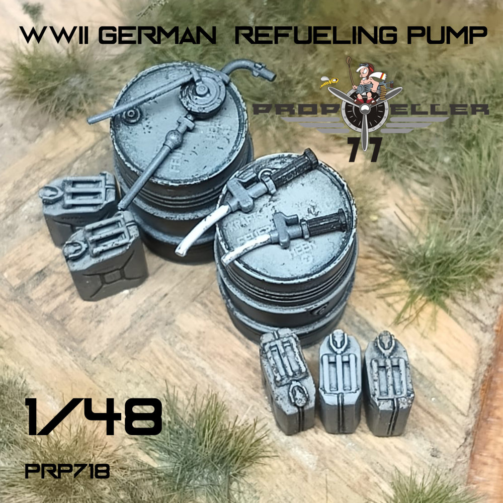 1/48 German WWII refueling pump