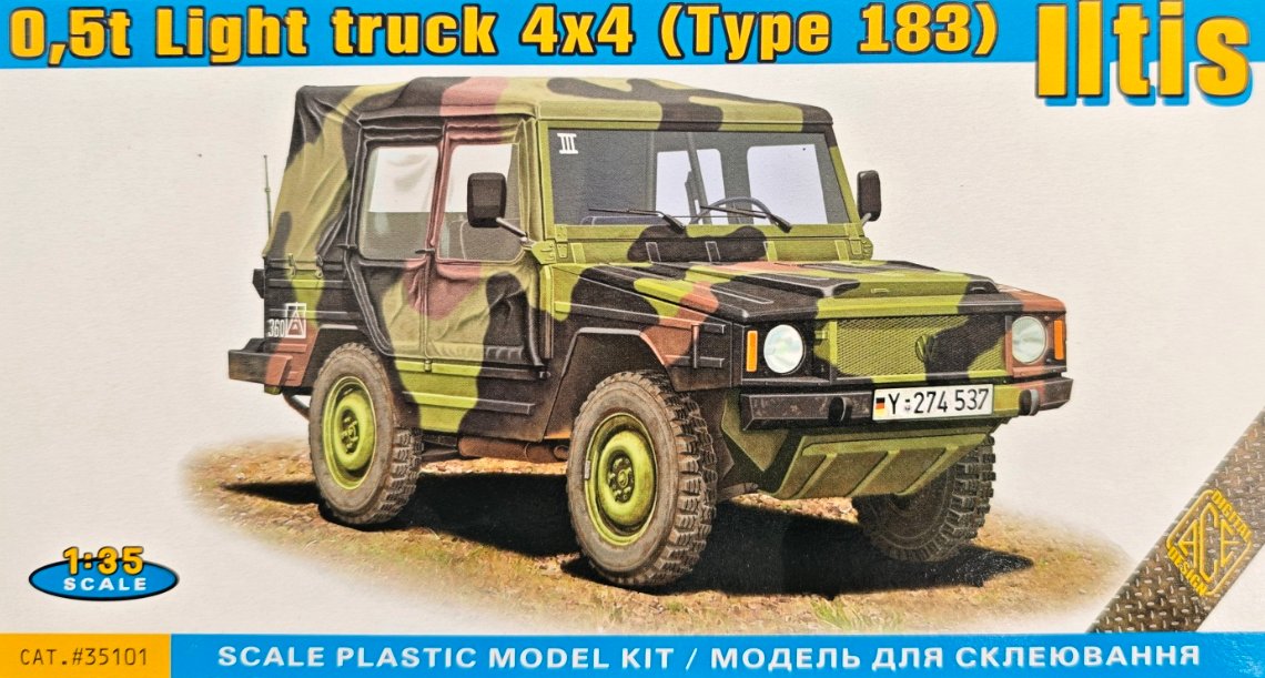 1/35 ILTIS 0,5t Light truck 4x4 (Type 183)