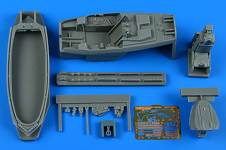 1/48 F-22A Raptor cockpit set (ACAD)