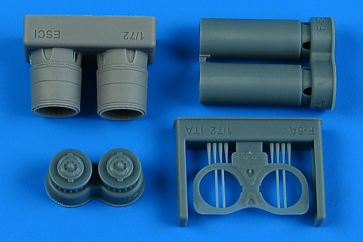 1/72 F-5A Freedom Fighter exh.nozzles (ITAL/REV)