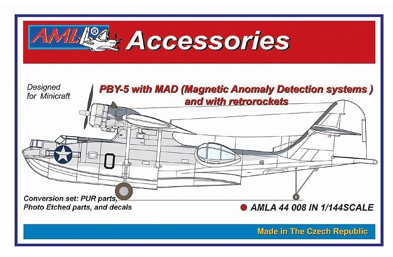 1/144 PBY-5 with MAD and retrorockets - Conv.set