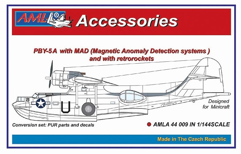 1/144 PBY-5A with MAD and retrorockets - Conv.set