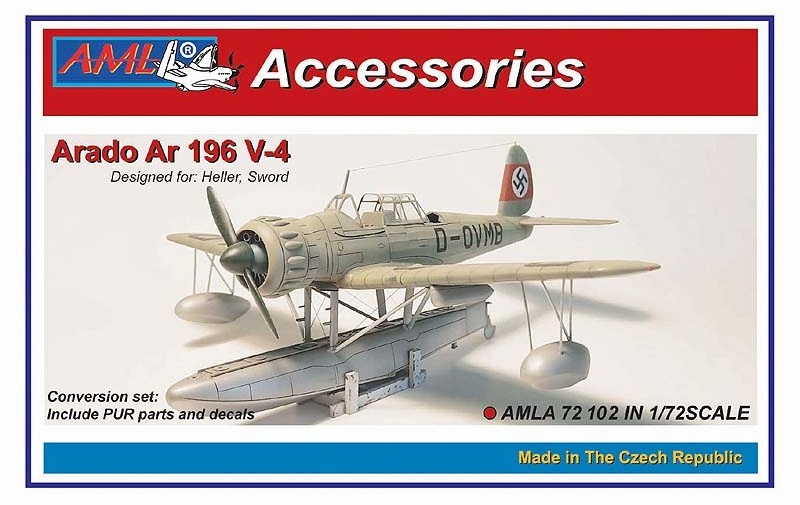 1/72 Arado Ar 196 V-4 Conversion set (HELL/SWORD)