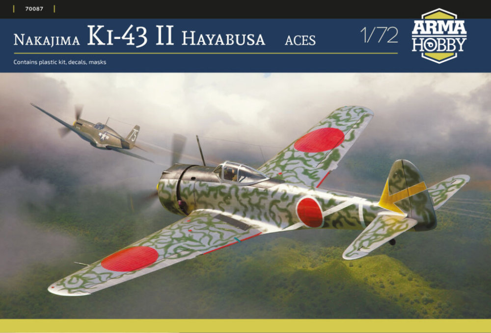 1:72 Nakajima Ki-43 II Aces (2x camo)