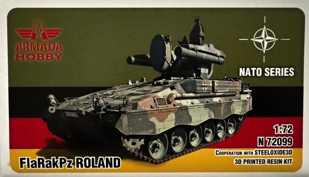 1/72 FlaRakPz ROLAND (3D Printed resin kit)