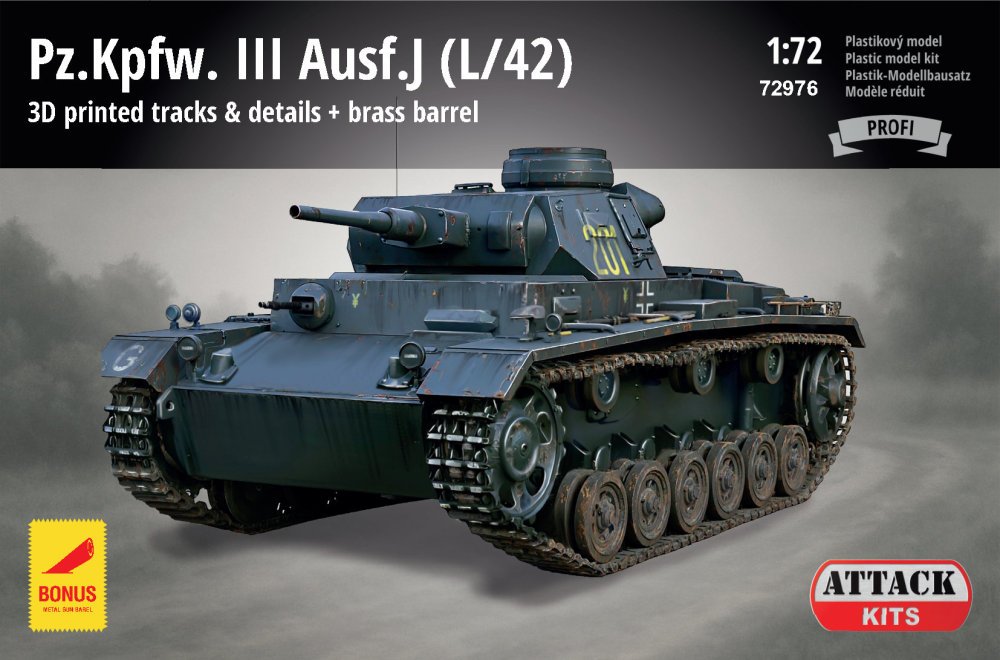 1/72 Pz.Kpfw. III Ausf.J (L/42) PROFI