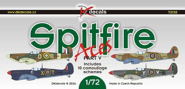 1/72 Spitfire Aces (10x camo) Part V.