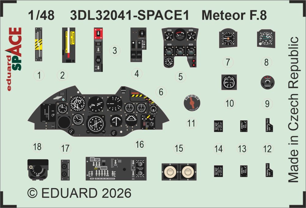 1/32 Meteor F.8 SPACE (REV)