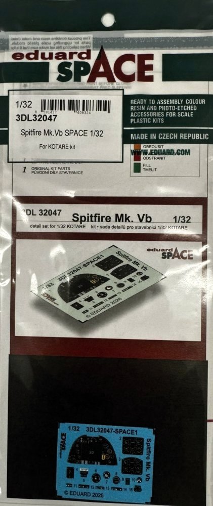 1/32 Spitfire Mk.Vb SPACE (KOTARE)