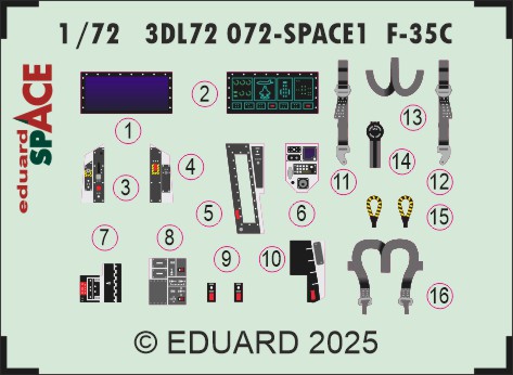 1/72 F-35C SPACE (TAM)