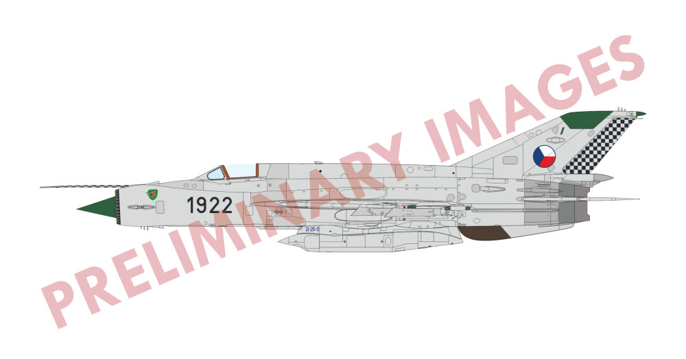 1/72 ERKA/MiG-21R in Czechoslovakia (Limited Ed.)