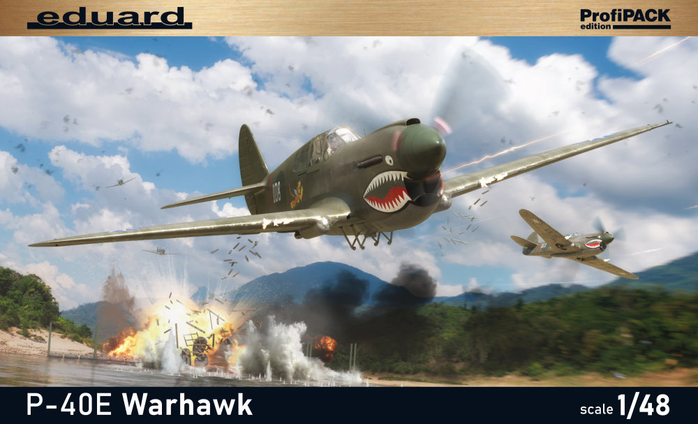 1/48 P-40E Warhawk (PROFIPACK)
