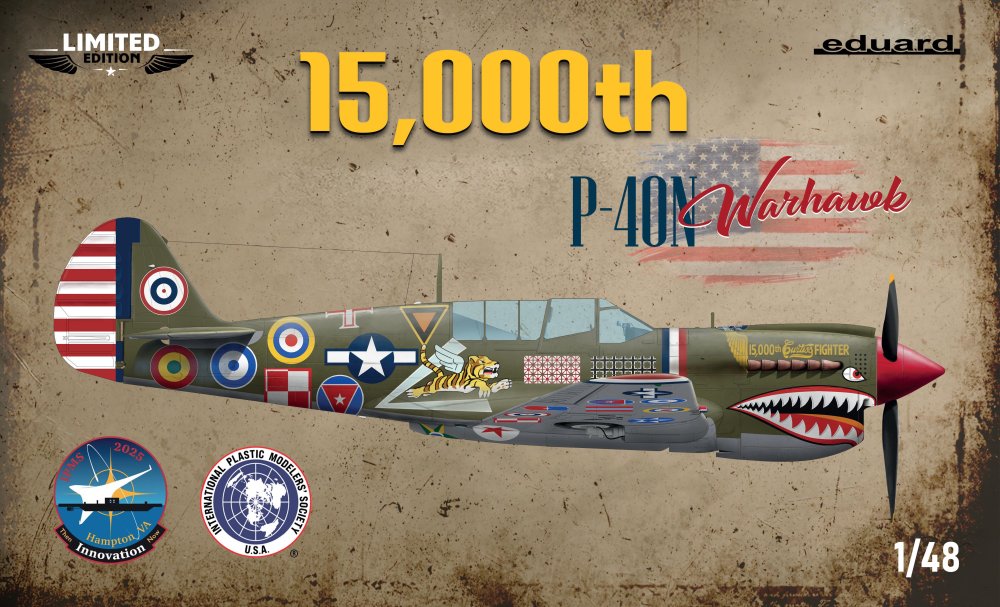 1/48 P-40N Warhawk 15,000th (Limited Edition)