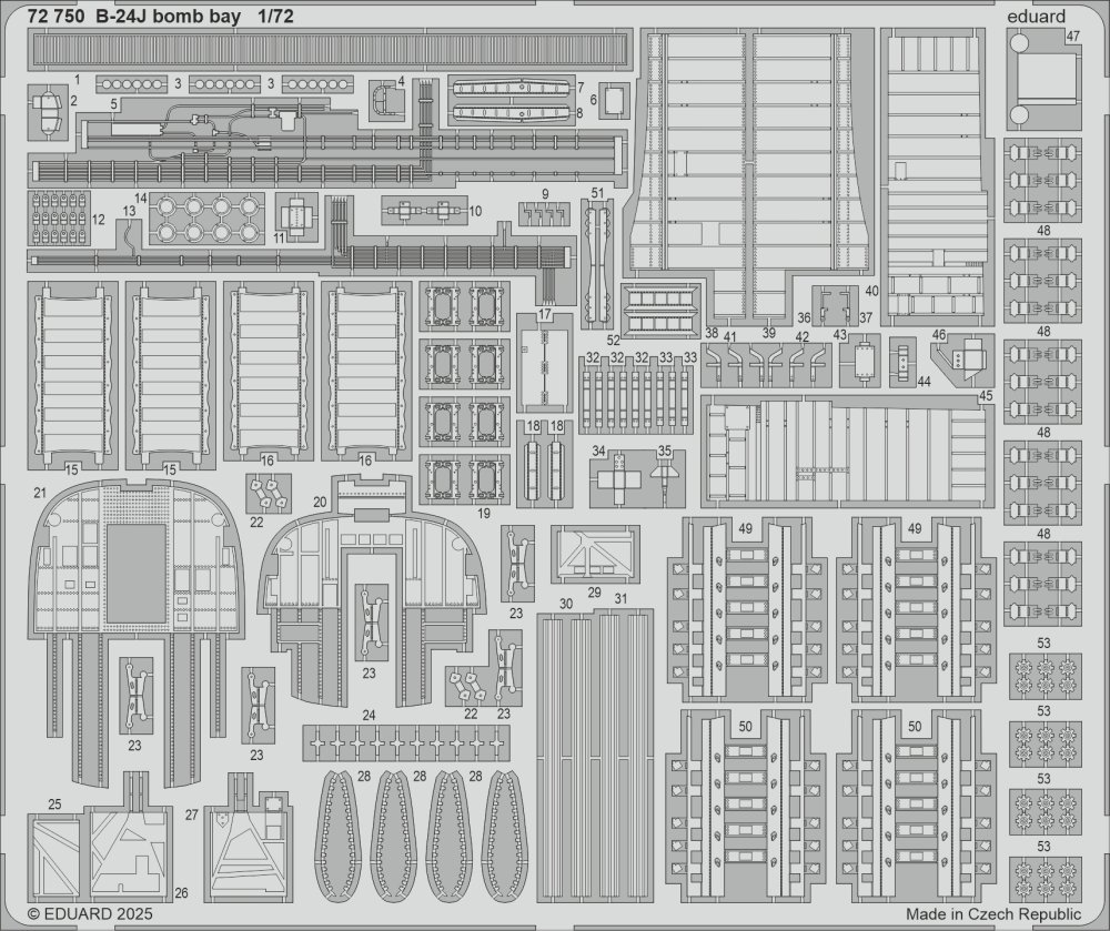 SET B-24J bomb bay (HAS)