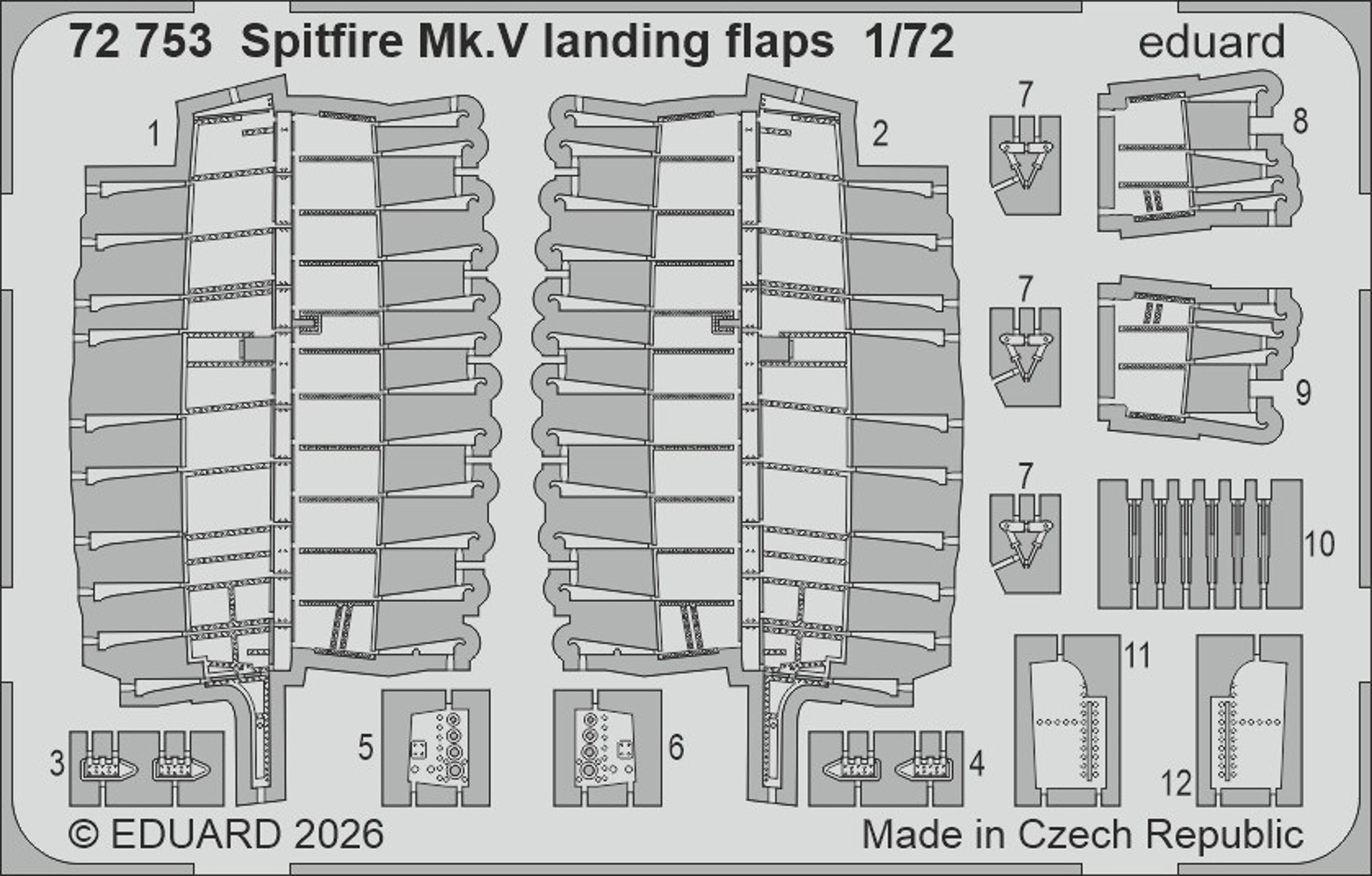 SET Spitfire Mk.V landing flaps (EDU)
