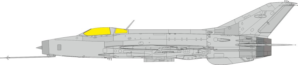 Mask 1/48 MiG-21F-13 TFace (EDU)