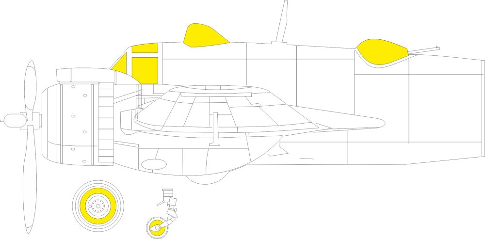 Mask 1/48 Beaufighter Mk.VI (REV)