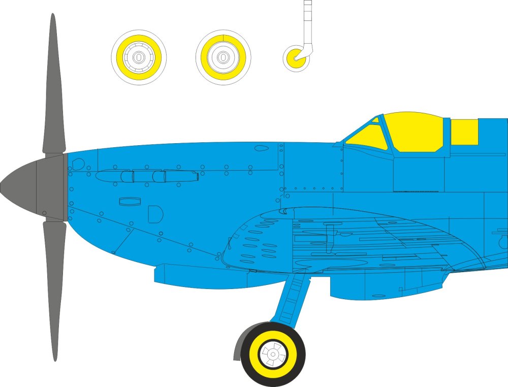 Mask 1/48 Spitfire Mk.IXe TFace (AIRF)