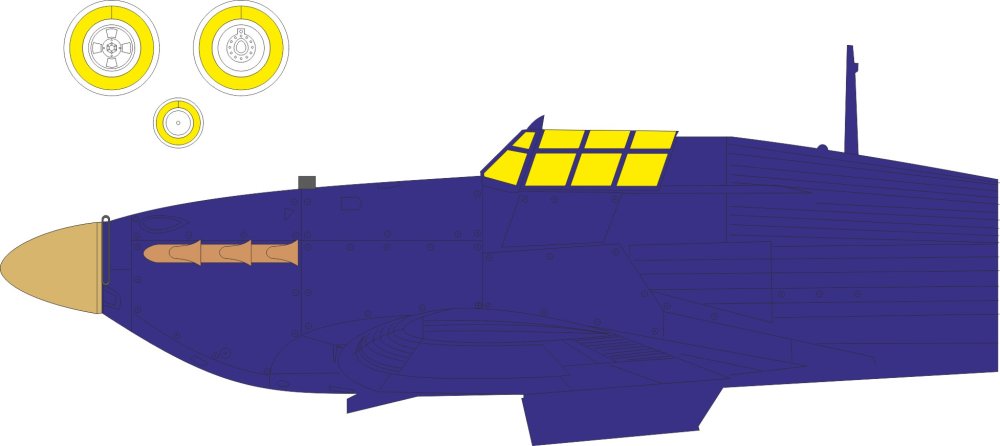 Mask 1/32 Sea Hurricane Mk.IIc (REV)