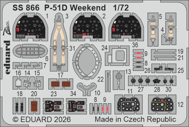 1/72 P-51D Weekend (EDU)