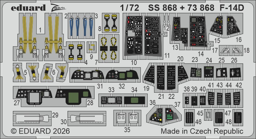 1/72 F-14D (TAM)