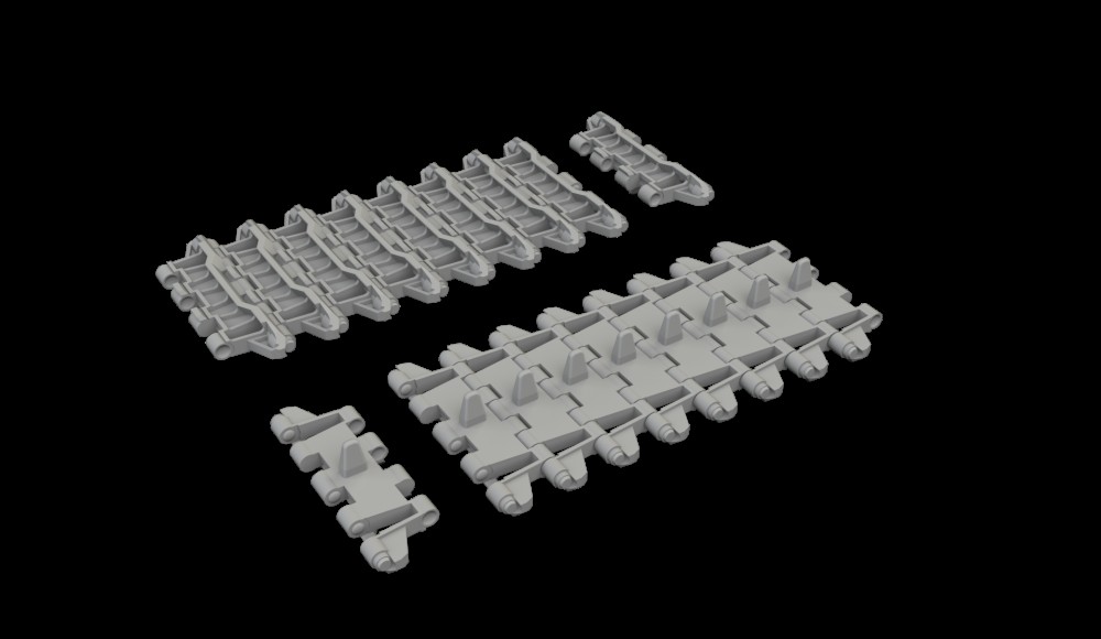 BRASSIN 1/35 Merkava Mk.I/II tracks PRINT