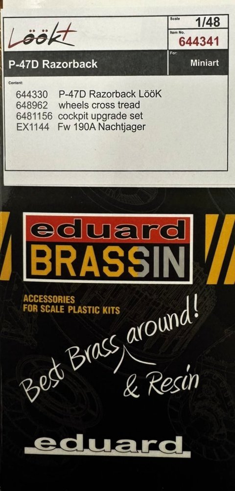 BRASSIN 1/48 P-47D Razorback LööKplus (MINA)
