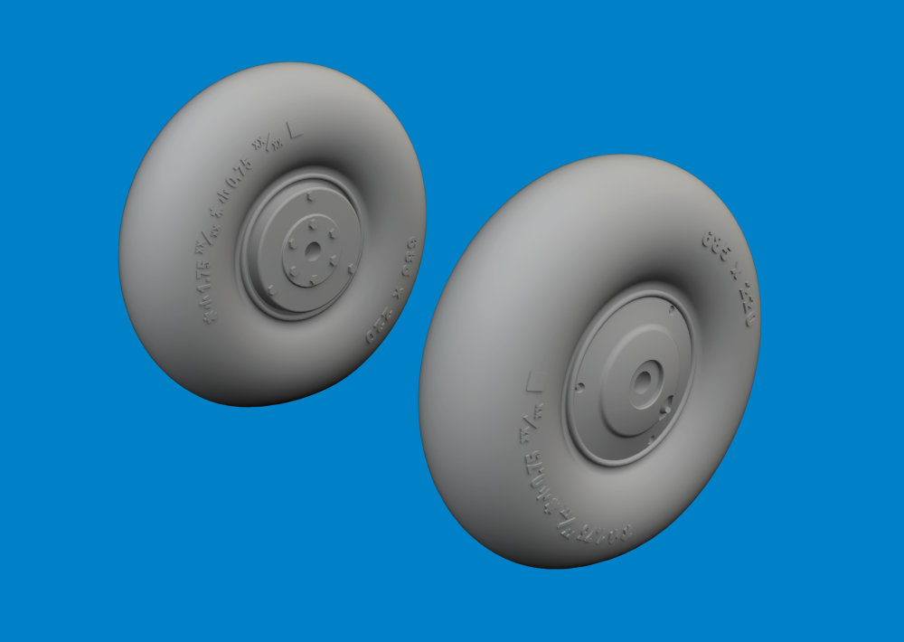 BRASSIN 1/48 Ki-115 wheels (EDU)