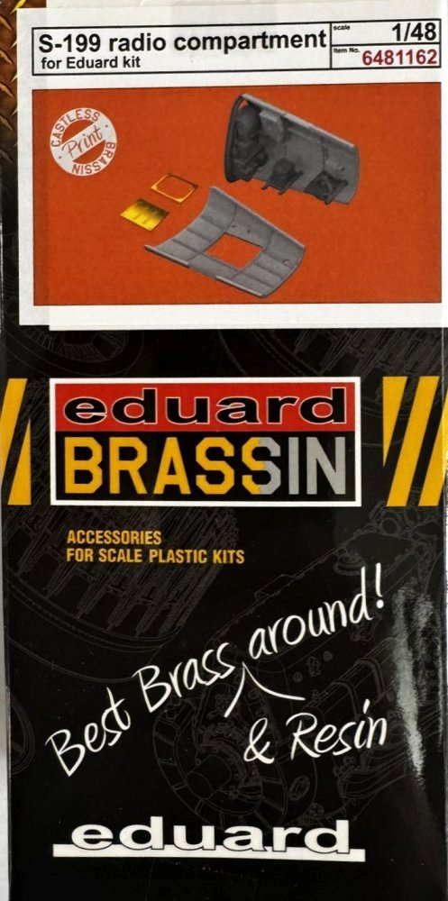 BRASSIN 1/48 S-199 radio compartment PRINT (EDU)