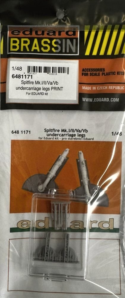 BRASSIN 1/48 Spitfire Mk.I/II/Va/Vb undecar.legs 