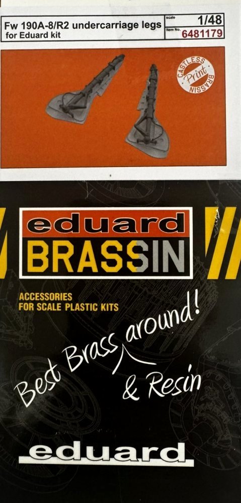 BRASSIN 1/48 Fw 190A-8/R2 undecar.legs PRINT (EDU)