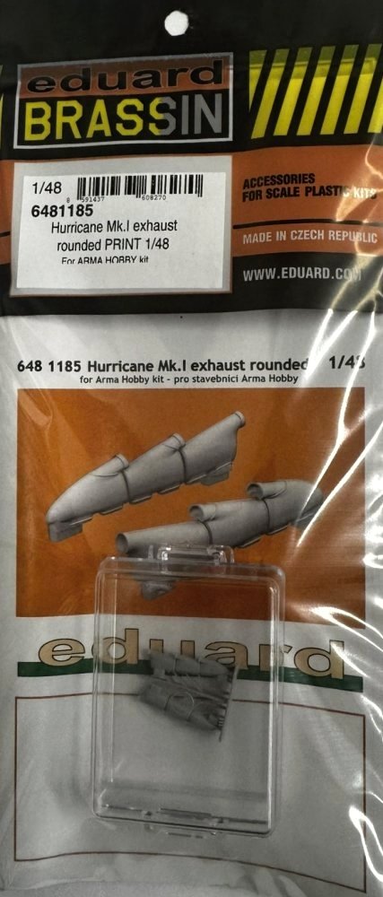 BRASSIN 1/48 Hurricane Mk.I exh.rounded (ARMA H.)