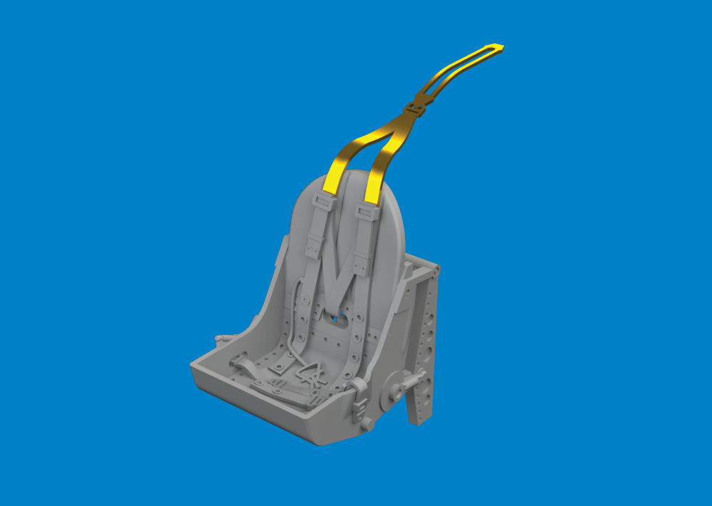 BRASSIN 1/72 Spitfire Mk.I/II/V bak.seat w/ int.b.