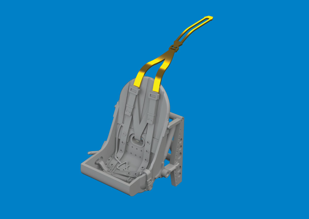 BRASSIN 1/72 Spitfire Mk.I/II/V met.seat w/ int.b.