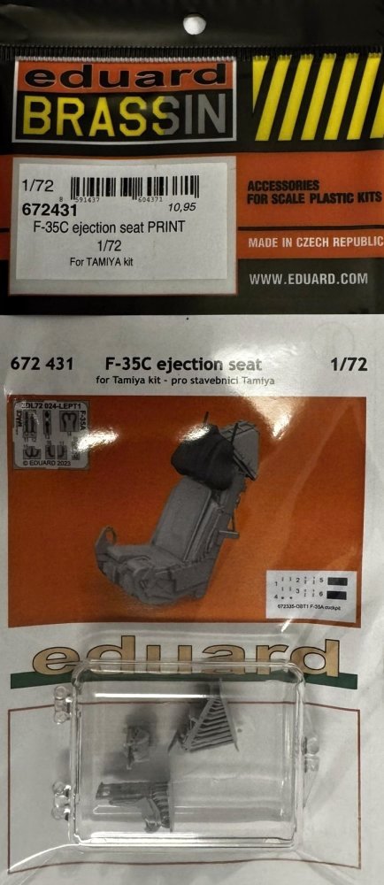 BRASSIN 1/72 F-35C eject.seat PRINT (TAM)