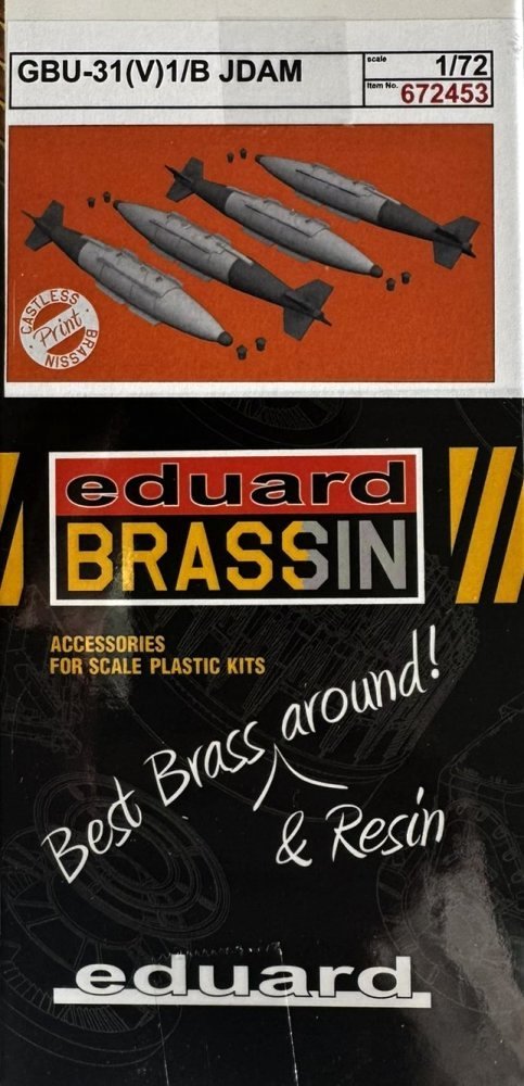 BRASSIN 1/72 GBU-31 (V)1/B JDAM PRINT
