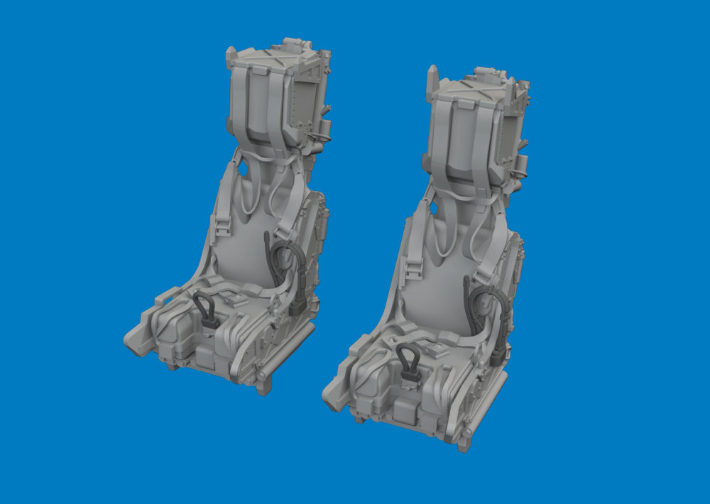 BRASSIN 1/72 F-14D ejection seats PRINT (TAM)