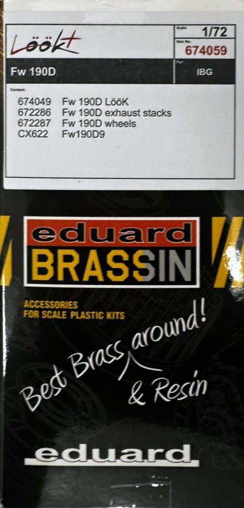BRASSIN 1/72 Fw 190D LööKplus (IBG)