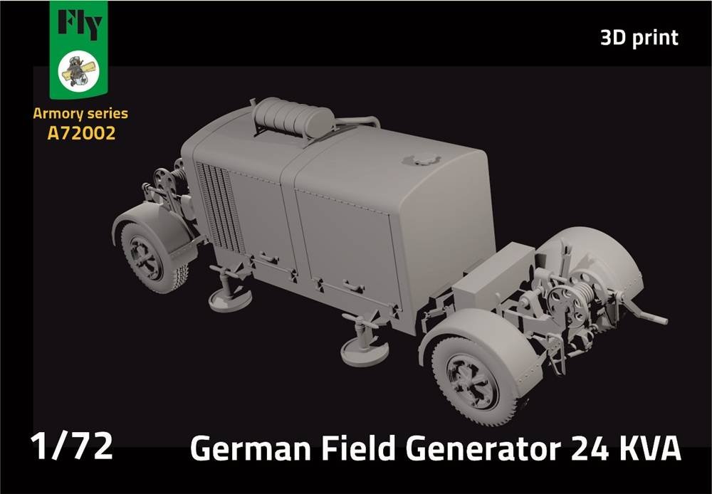 1/72 German Field Generator 24 KVA